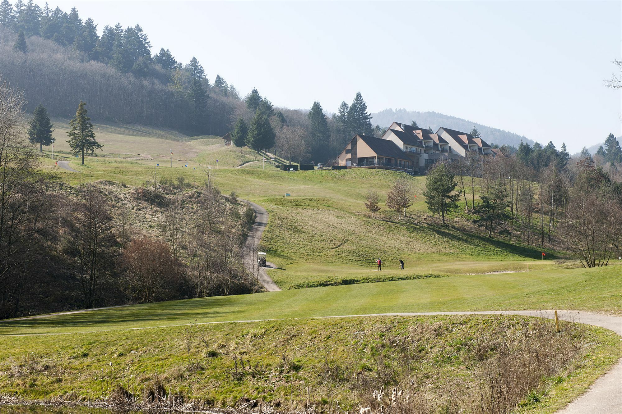 Aparthotel Goélia Le Domaine du Golf Ammerschwihr Exterior foto